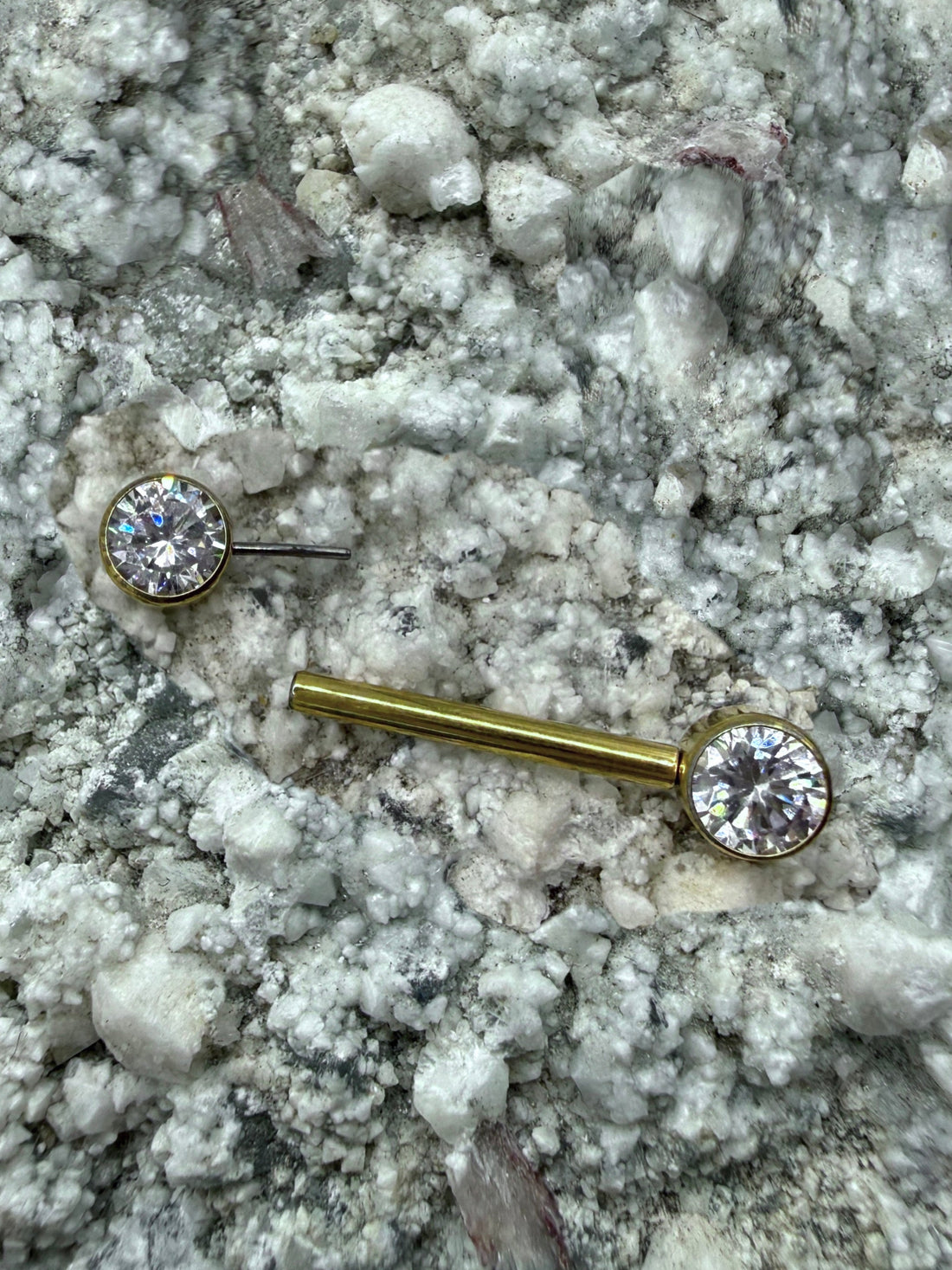 Barbell Titan 1.6mm mit Kugeln und Zirkonia