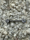 Barbell Titan 1.6mm mit Kugeln und Zirkonia