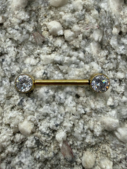Barbell Titan 1.6mm mit Kugeln und Zirkonia