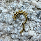 Ring/Clicker Titan 1.2mm orientalisch mit Dots 8mm