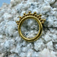 Ring/Clicker Titan 1.2mm orientalisch mit Dots 8mm
