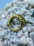 Ring/Clicker Titan 1.2mm mit Flügeln 8mm