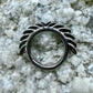Ring/Clicker Titan 1.2mm mit Flügeln 8mm