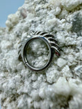 Ring/Clicker Titan 1.2mm mit Flügeln 8mm