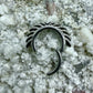 Ring/Clicker Titan 1.2mm mit Flügeln 8mm
