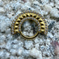 Ring/Clicker Titan 1.2mm Oriental mit Zirkonia 8mm
