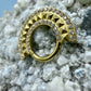 Ring/Clicker Titan 1.2mm Oriental mit Zirkonia 8mm
