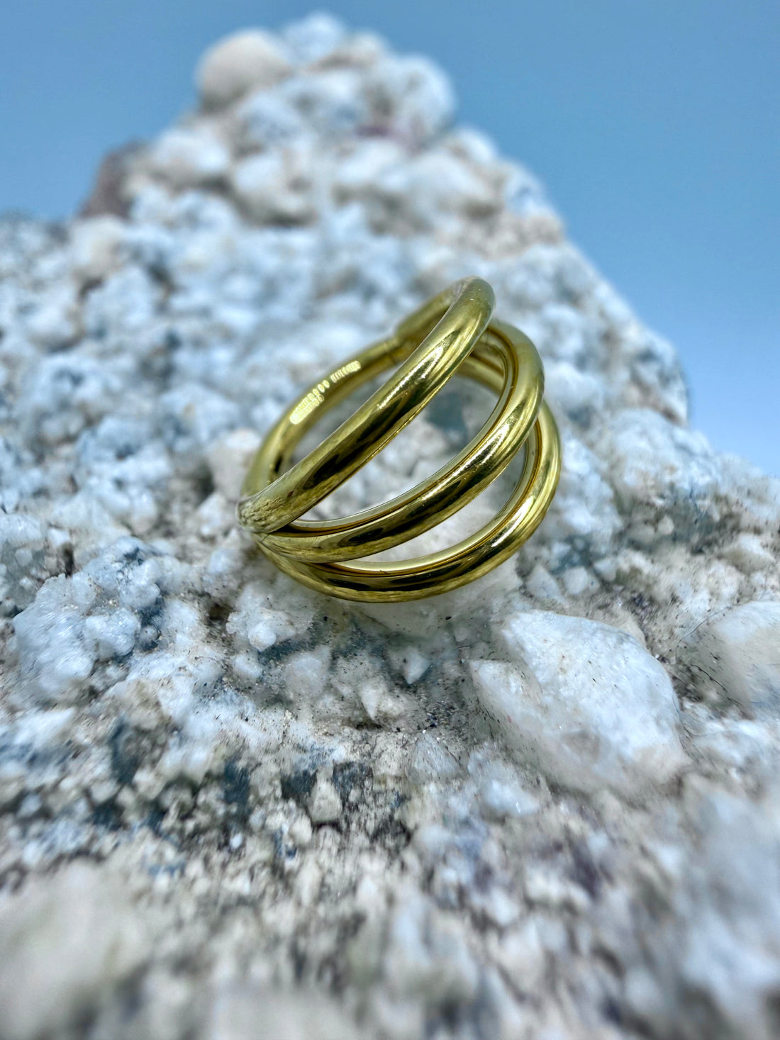Ring/Clicker Titan 1.2mm dreifach 8mm