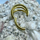Ring/Clicker Titan 1.2mm dreifach 8mm