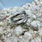 Ring/Clicker Titan 1.2mm dreifach 8mm