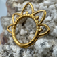 Ring/Clicker Titan 1.2mm floral 8mm