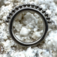 Ring/Clicker Titan 1.2mm mit Dots 8mm