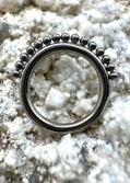 Ring/Clicker Titan 1.2mm mit Dots 8mm