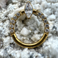Ring/Clicker Titan 1.2mm mit Zirkonia-Tropfen 8mm