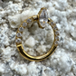 Ring/Clicker Titan 1.2mm mit Zirkonia-Tropfen 8mm