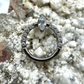 Ring/Clicker Titan 1.2mm mit Zirkonia-Tropfen 8mm