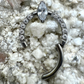 Ring/Clicker Titan 1.2mm mit Zirkonia-Tropfen 8mm