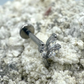 Labret Titan 1.2mm mit Zirkonia-Zweig 7mm