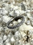 Ring/Clicker Titan mit Zirkonia Außenseite