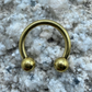 Circular Barbell 1.2mm mit Kugeln